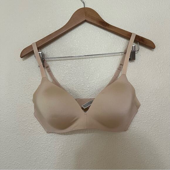Wacoal 852281 nude ultimate side smoother t-shirt bra 32D - Picture 1 of 7
